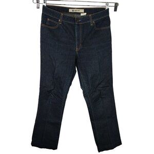 Gap Boot Cut Stretch Jeans Women Size 12 Blue Dark Wash